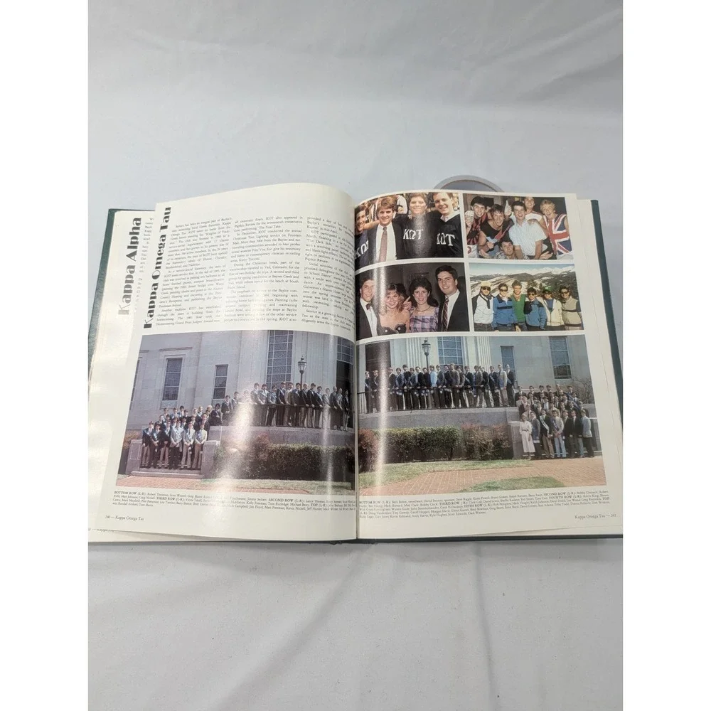 1984 Baylor‎ University Round Up College Yearbook Waco Texas Great Condition!